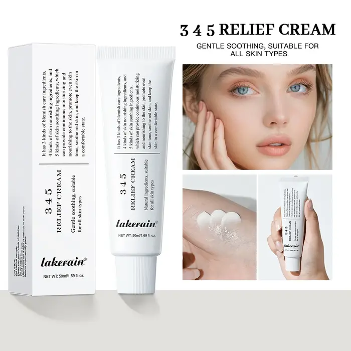 Solution de crème de soulagement pour les problèmes de peau