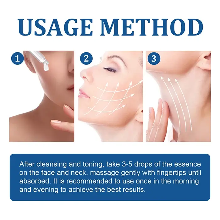 Sérum hydratant à l'acide hyaluronique pour le visage