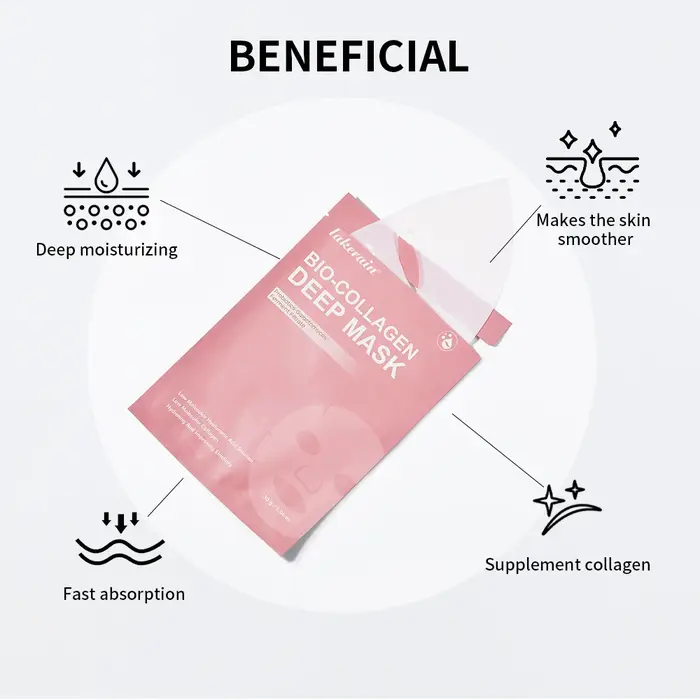 Masque facial en profondeur au bio-colagène