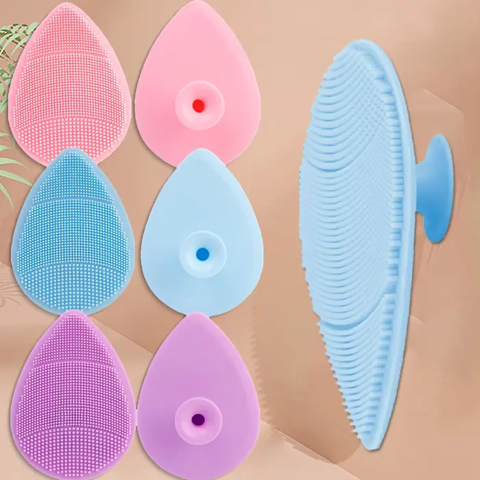 Brosses nettoyantes en silicone pour le visage