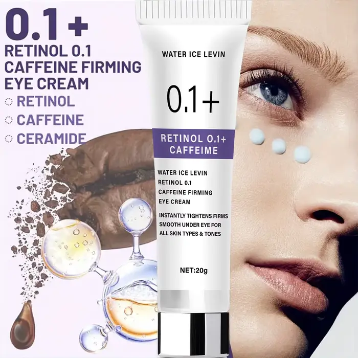 Crème raffermissante pour les yeux au rétinol 0.1+