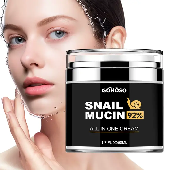 ENVISHA soins de la peau escargot Mucus crème pour le visage raffermissant blanchissant Anti-âge rides hydratant beauté santé rétrécit les Pores