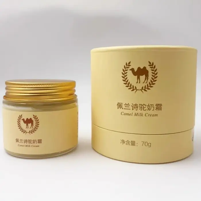 Crème pour le visage à molécule de lait de chameau, 70G, réparatrice au collagène, hydratante, lisse