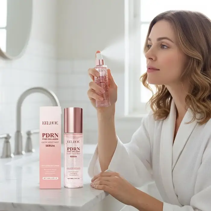 Sérum Brume Éclat au Collagène Rose PDRN 2026 – Spray Essentiel au