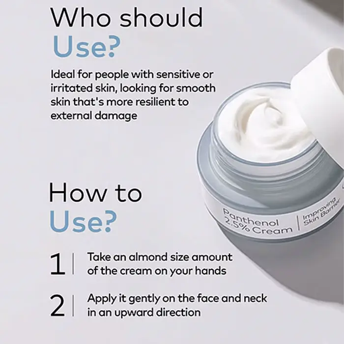 [Soldes] Crème THE FACE SHOP ALLTIMATE PANTHENOL 2.5%, apaisante ​ Hydratant, doux et réparateur de 