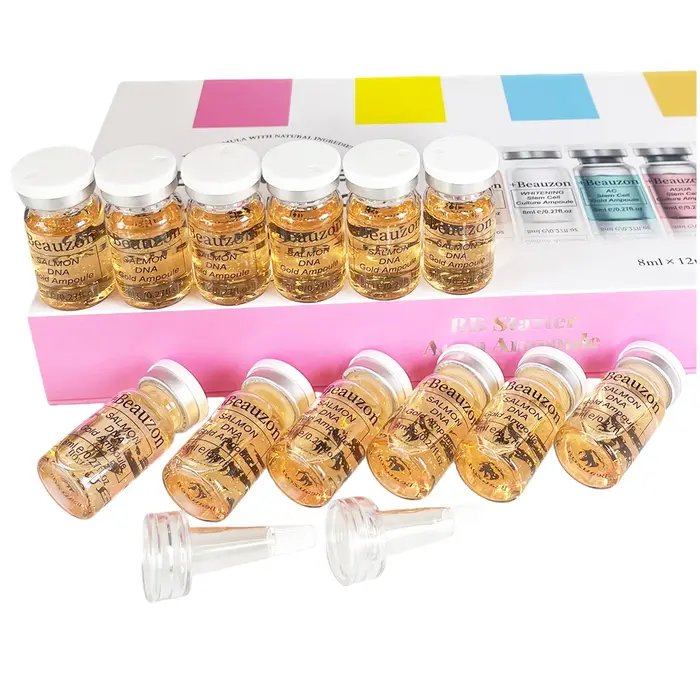 Sérum visage à l'ADN de saumon Golden Ampoule 8ml