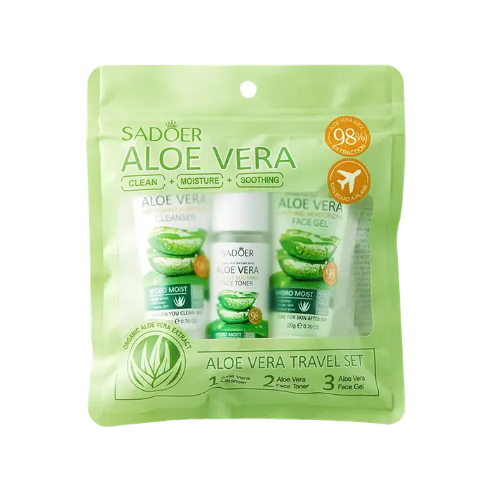 Ensemble de soins pour la peau du visage nettoyant