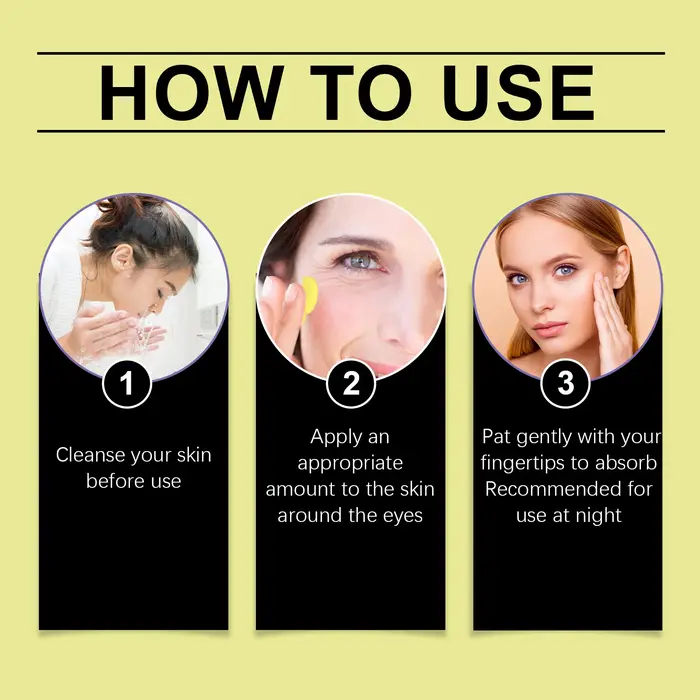 Crème Contour des Yeux Raffermissante au Rétinaldéhyde – Booster de Résilience et de Fermeté pour une Peau Lisse – Soin Réparateur Nuit Visage