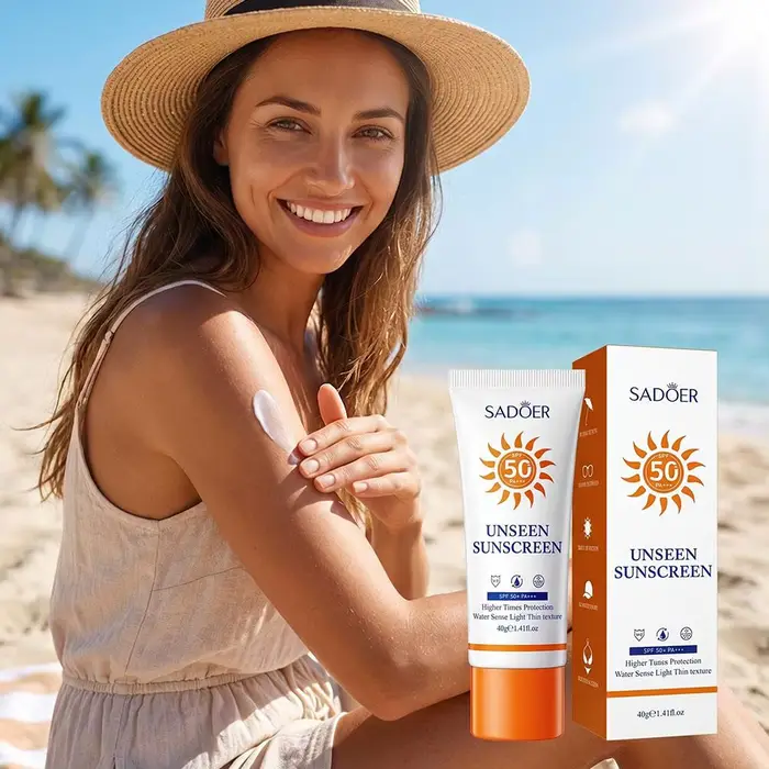 Crème solaire visage et corps SADOER SPF 90+ 50+