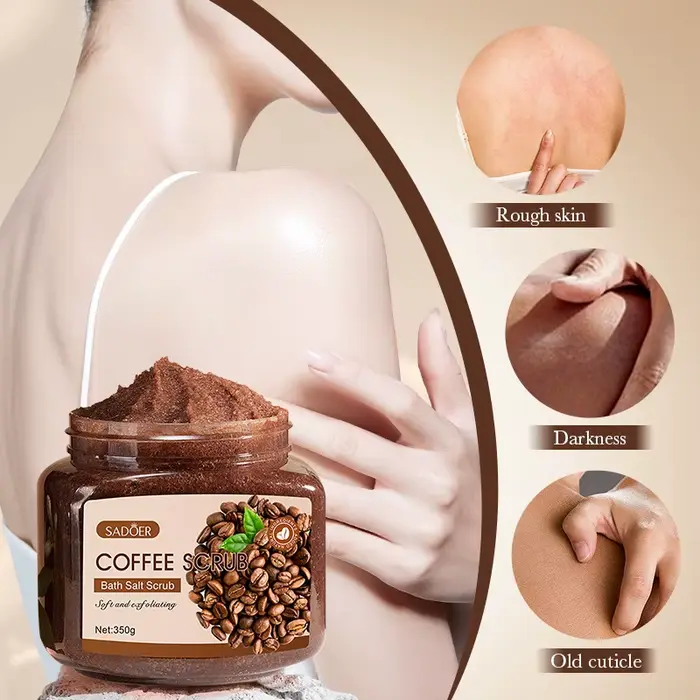 Gommage corporel 350g, nettoie le corps