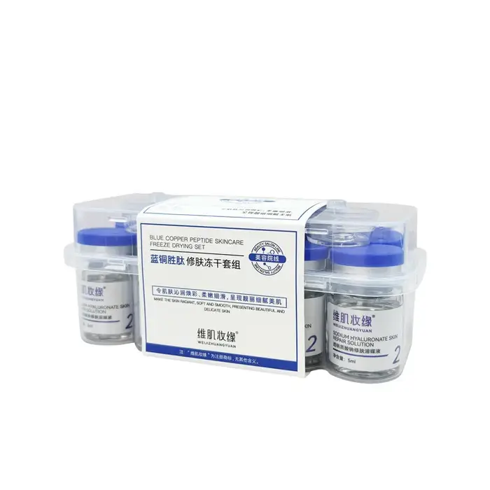 Ensemble de lyophilisation au Peptide de cuivre bleu