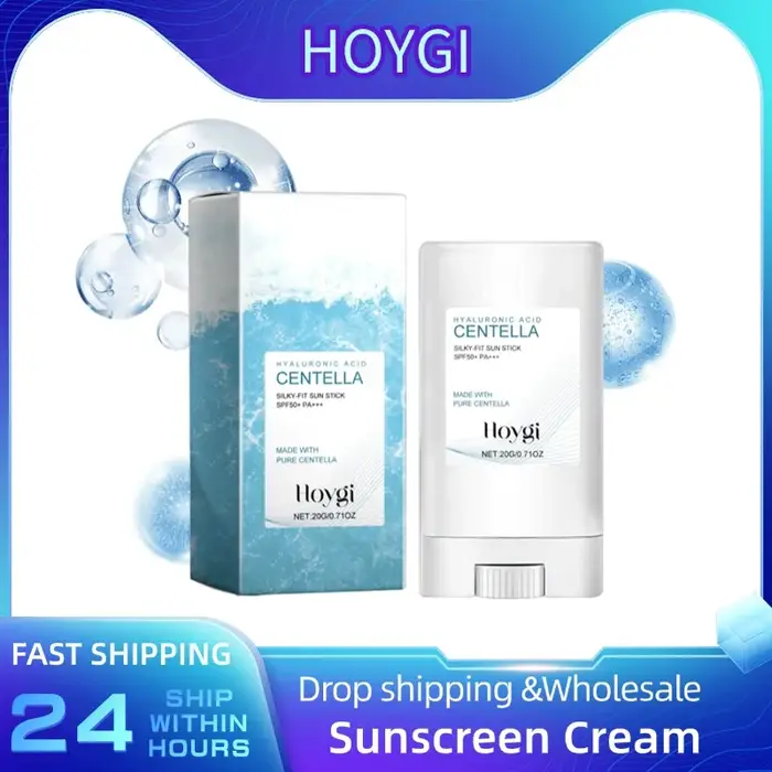 Crème solaire à l'acide hyaluronique, Anti-soleil, Protection UV, hydratant doux, nourrissant, répar