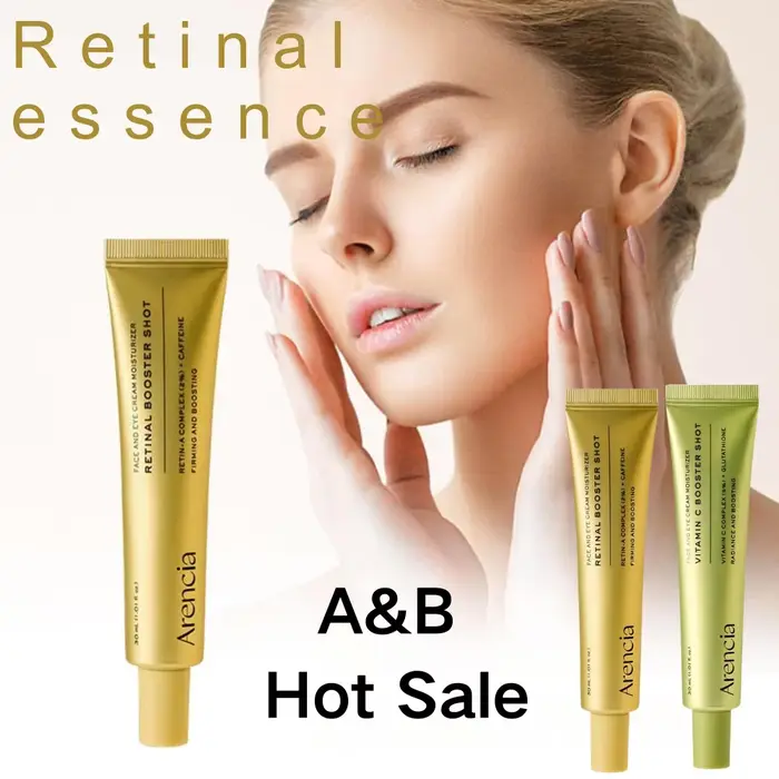 Crème pour le visage et les yeux Arencia Retinal Booster Shot 1/2 PCS Retin A 2% Hydratant raffermissant anti-âge