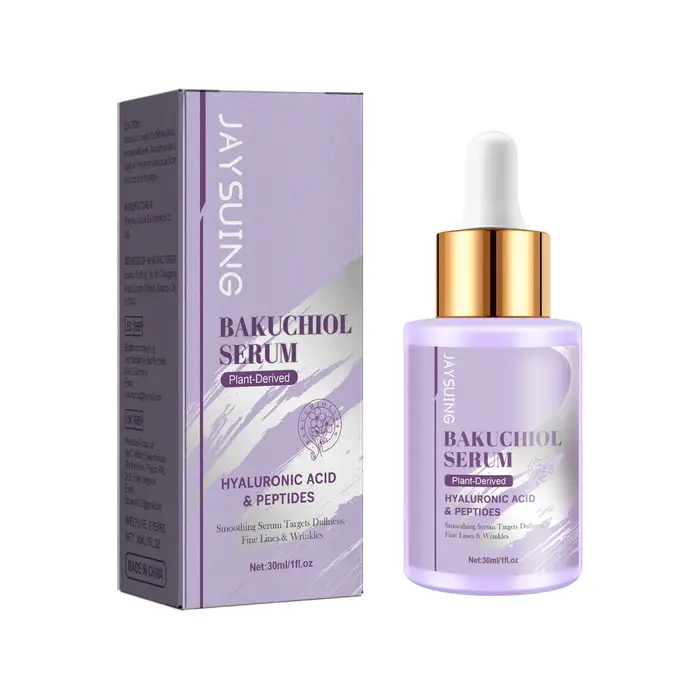 Bakuchiol – sérum de rajeunissement du visage, Anti-rides, estompe les ridules, raffermissant, élast