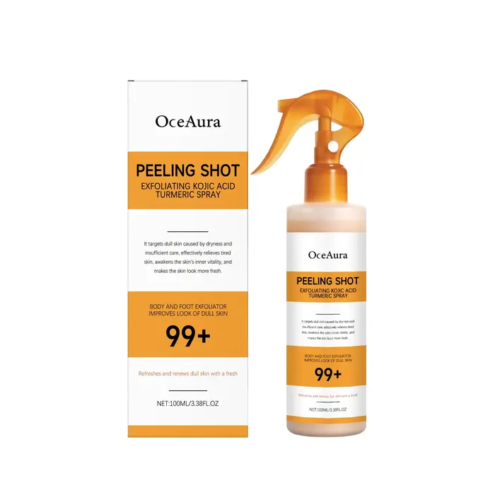 Spray et sérum à l'acide kojique et au curcuma