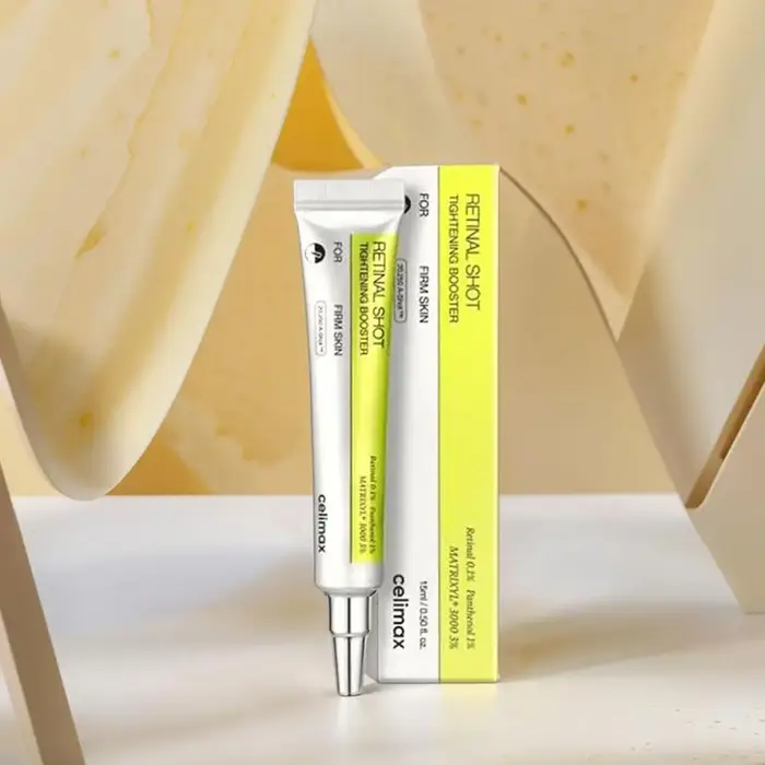 Crème Contour des Yeux Celimax Retinol Shot Elastic Care au Collagène et Peptides