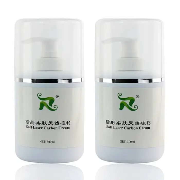 Crème de carbone noire pour poupée Laser douce