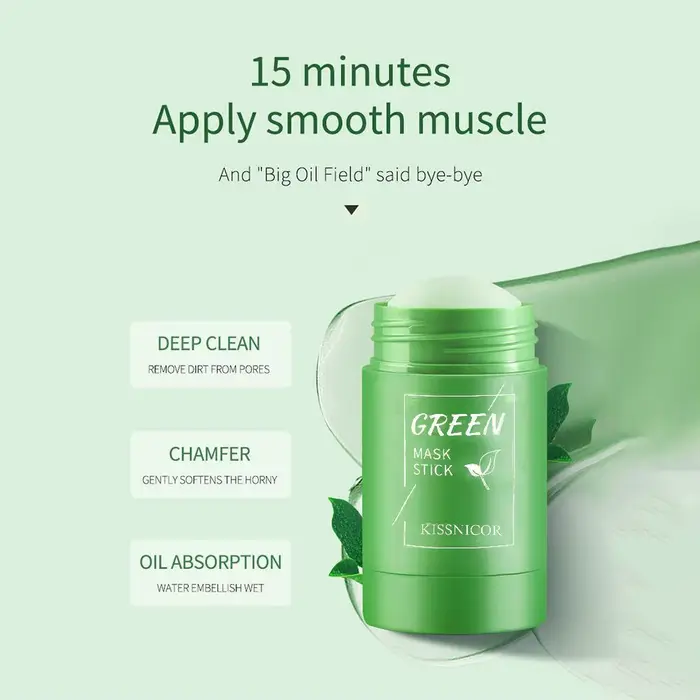 Masque nettoyant pour le visage au thé vert