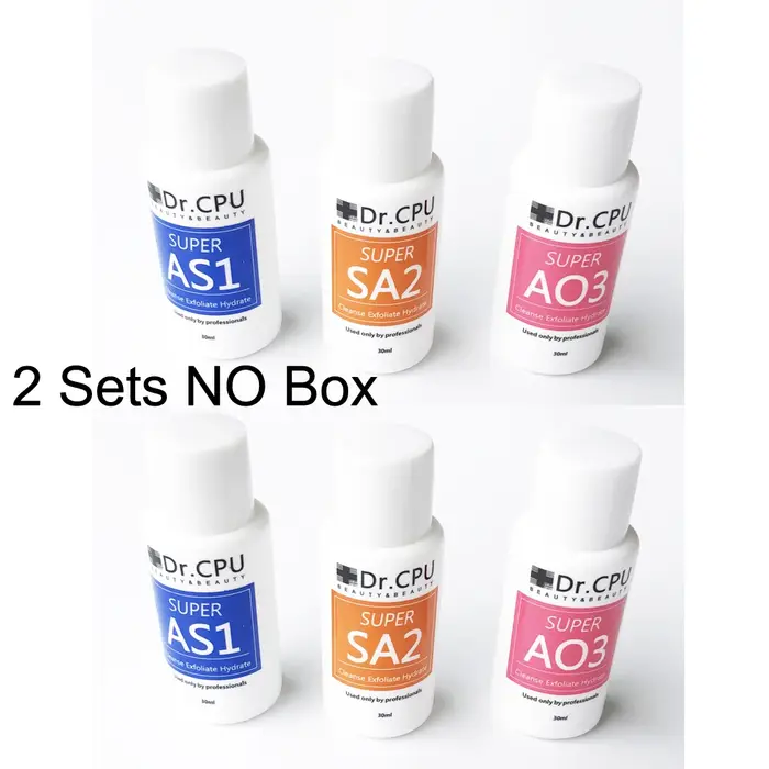 Solution de Peeling Aqua pour la peau