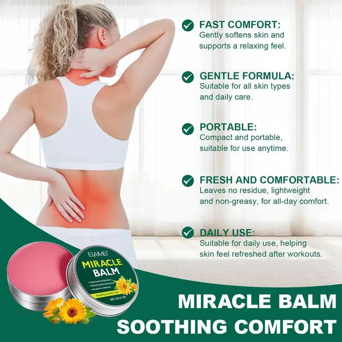Baume hydratant pour massage 30g
