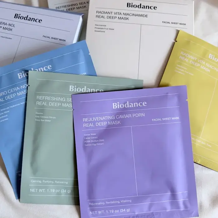 Masque facial en gel hydratant profond Biodance Bio-Collagène