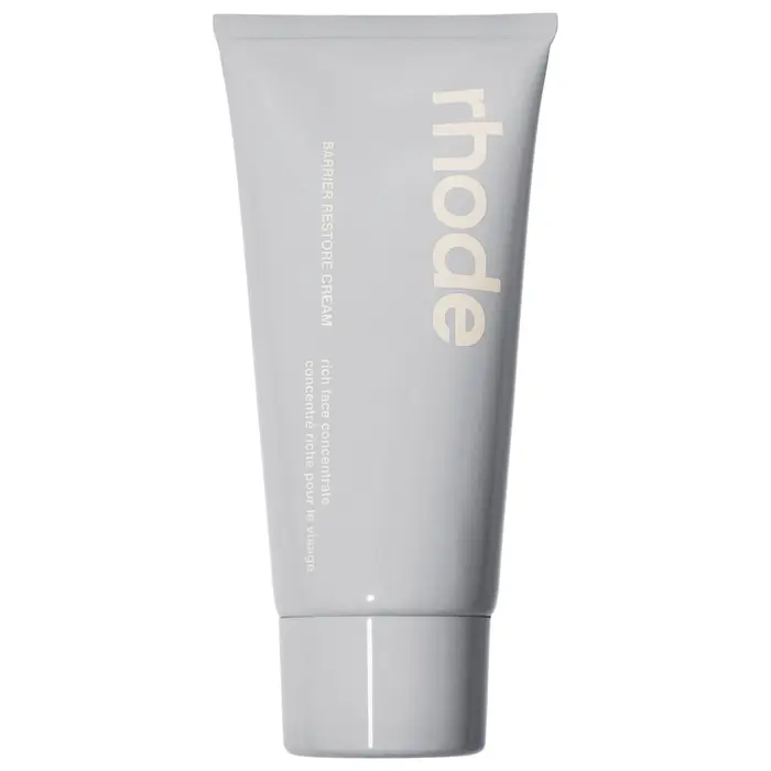Crème réparatrice Rhode Barrier Restore, hydratant quotidien apaisant pour peaux sensibles, crème réparatrice hydratante pour le visage, pour tous les types de peaux sèches