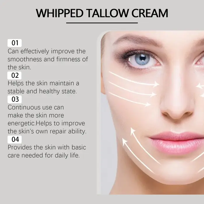 Crème au suif naturelle : Resserre les pores