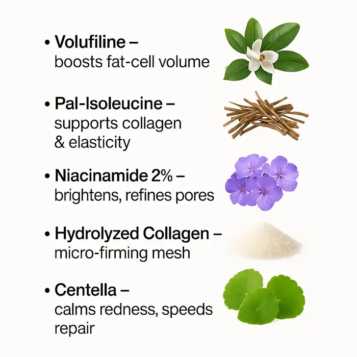 Sérum Anhydre Repulpant Concentré 30ml Velofeilin 92% & Pal-Isoleucine 1% – Soin Visage Rajeunissant