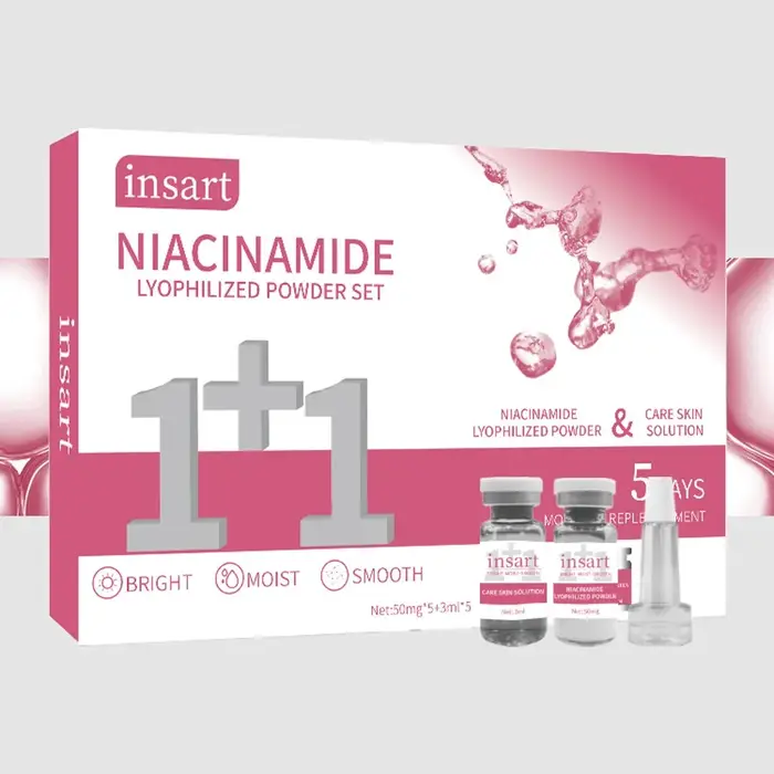 Niacinamide Oligopeptide VC poudre lyophilisée sérum pour le visage Anti-âge éclaircissant Essence h