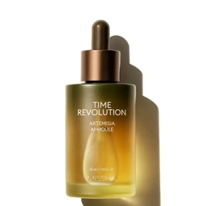 Missha Time Revolution Artemisia Ampoule 50ml sérum pour le visage coréen taches de rousseur dissolvant