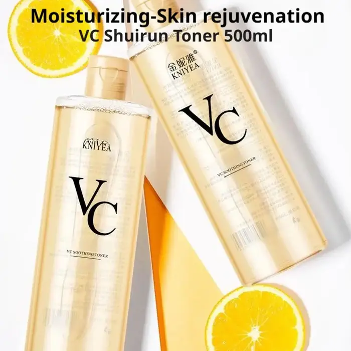 Toner à la vitamine C, hydratant et rafraîchissant