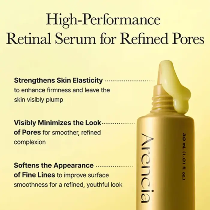 30ml Arencia VitaminC Booster Shot Glutathione Face Eye Cream Retinal Brighten Firming Boosting Moisturizer Day Night