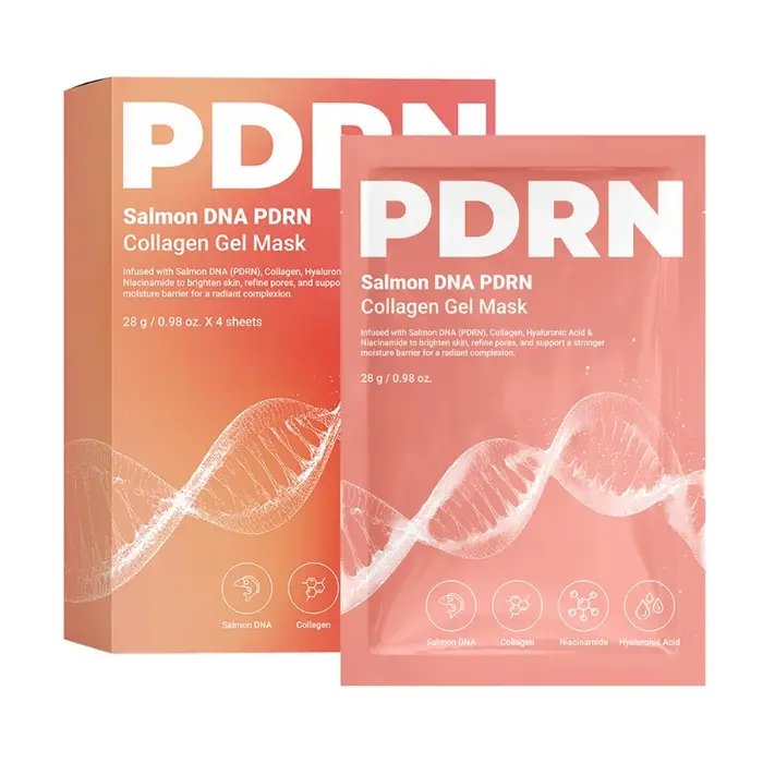Masque facial au collagène et ADN de saumon PDRN