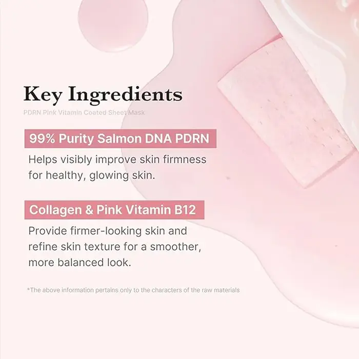 Masque en feuille Medicube Salmon DNA PDRN Pink Vita Coating 10ea