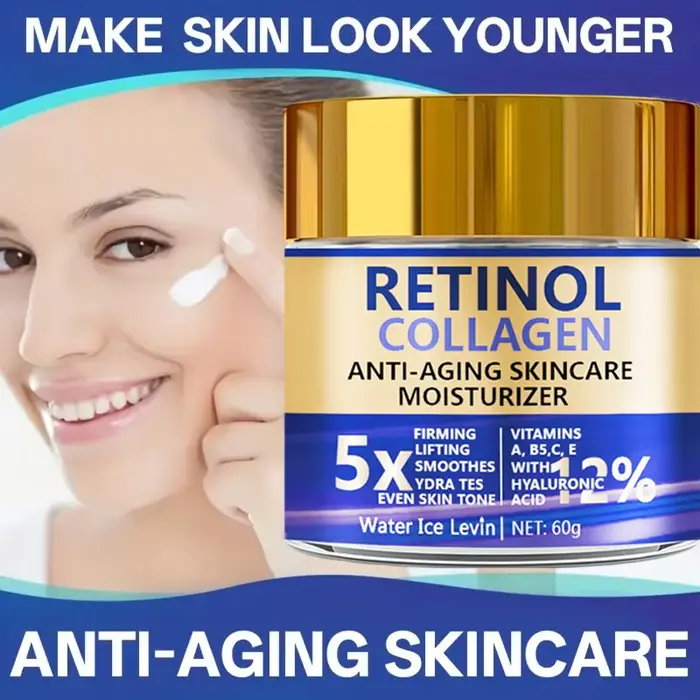 Crème Visage au Rétinol et Collagène 60g