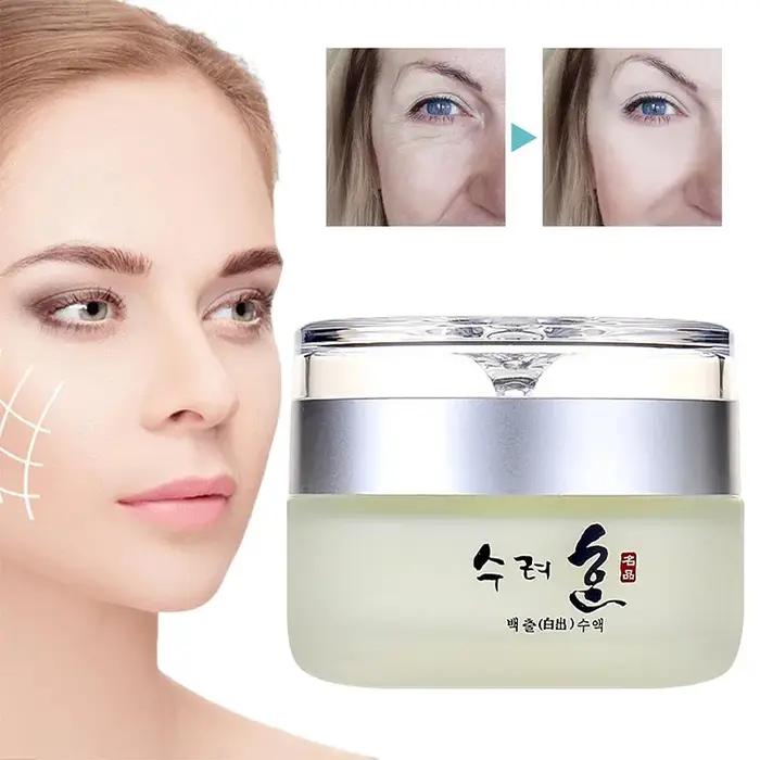 Crème pour le visage Anti-rides raffermissante au collagène coréen