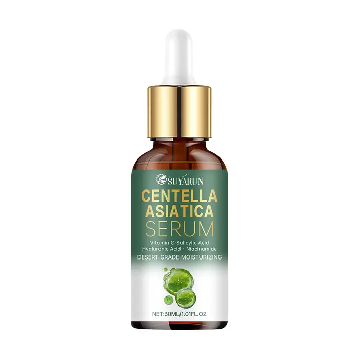 SUYARUN Premium Centella Asiatica Sérum - Traitement hydratant et apaisant pour l'acné, les rougeurs