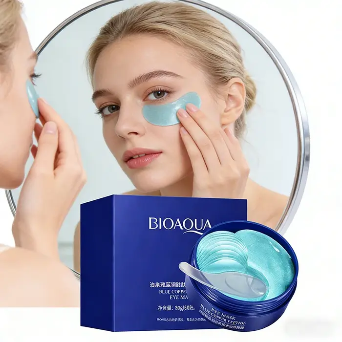 60 pièces BIOAQUA Patchs pour les yeux au cuivre et aux peptides