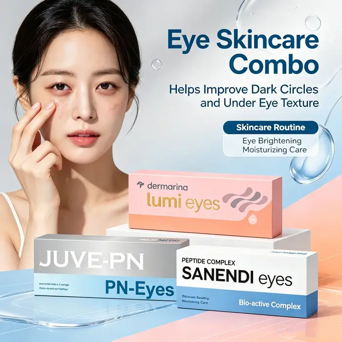 Sérum facial Lumi Eyes PN NUCLEOTIDE pour solution anti-poches sous les yeux
