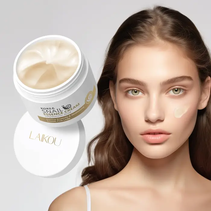 Crème hydratante et nourrissante à l'acide hyaluronique pour le visage