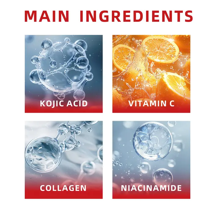 Crème pour le visage et le cou à l'acide kojique - Hydratante
