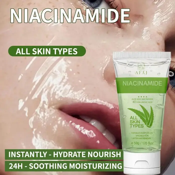 Gel hydratant à l'aloe vera pour le visage
