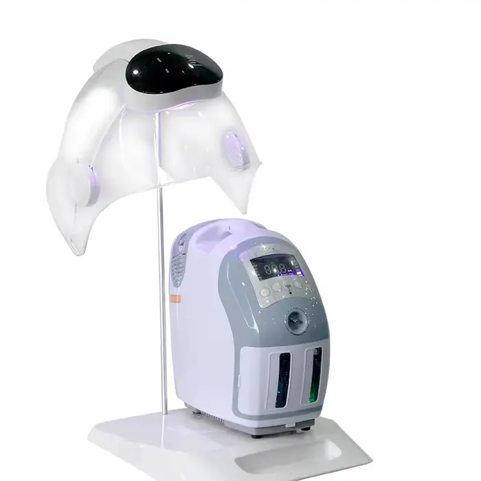 Machine faciale d'oxygène de haute qualité Spray hyperbare beauté O2derm masque Facial d'oxygène thé