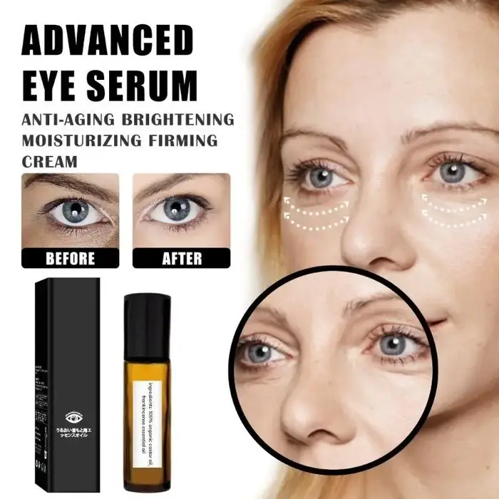 831E SERUMS OEUX Sous Crème à rouleaux pour les yeux avec l'huile ricin Matteriseur Crème hydratante
