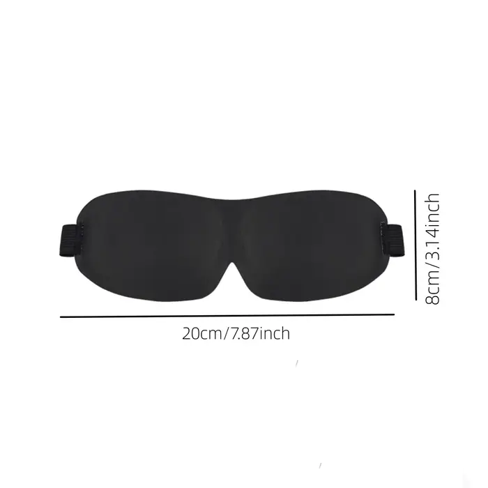 Masque de sommeil profilé 3D