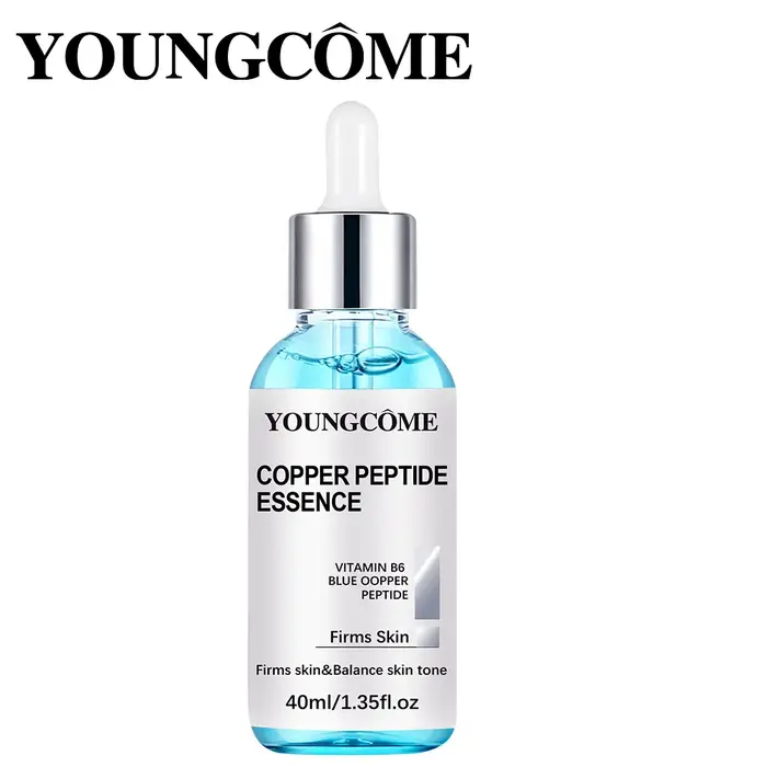 Sérum peptidique en cuivre bleu avec vitamine B6