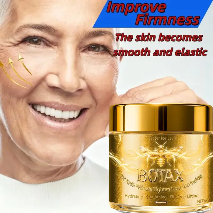 Crème visage anti-âge au venin d'abeille avec acide hyaluronique et rétinol
