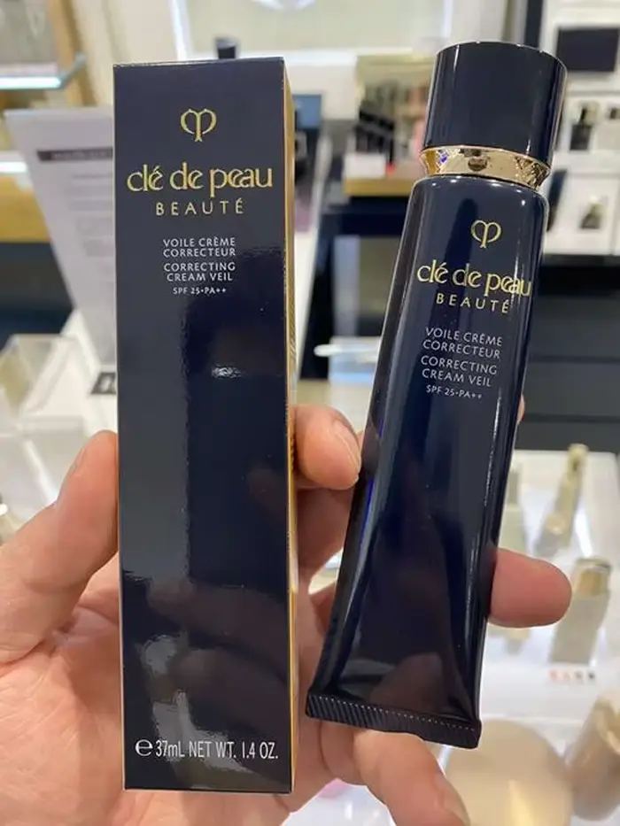 Cle de Peau Beaute Correcting Cream Veil Makeup Primer SPF25 PA++ Hydratant Longue Durée Minimiseur de Pores Illuminateur Anti-Sébum