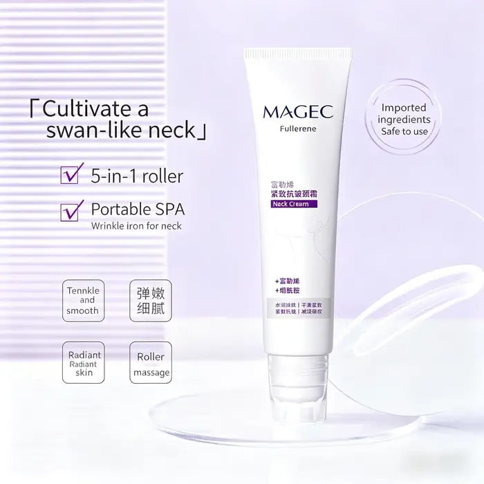 Crème pour le cou MAGEC à double rouleau