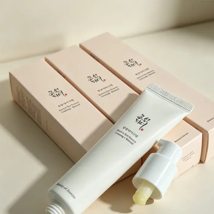 Crème Contour des Yeux Hydratante Légère à Absorption Rapide et Non Grasse avec Protection Solaire de Beauty of Joseon